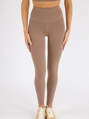 NWOT Varley FreeSoft High Rise Legging - 25 - Taupe Stone S